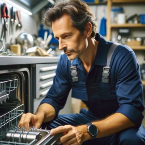 Sedo Appliance Technician Repairing an Appliance